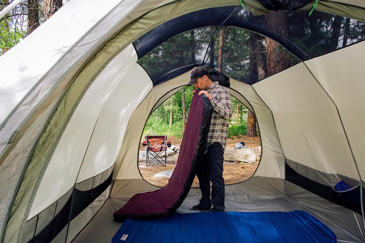 best mattress for camping in a tent